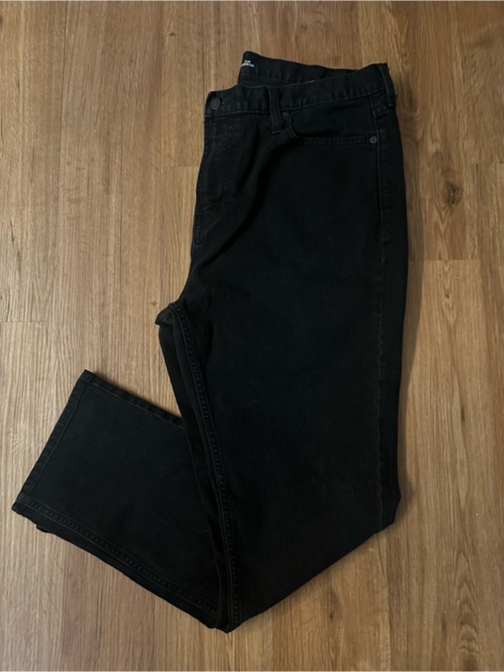 Old Navy Men's Black Straight-Leg Jeans size 38x30 Slim